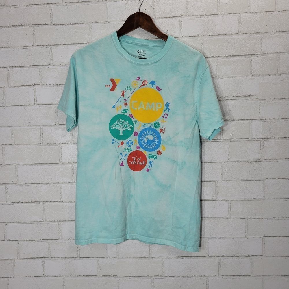 Camp cute tye-dye‎ graphic tee